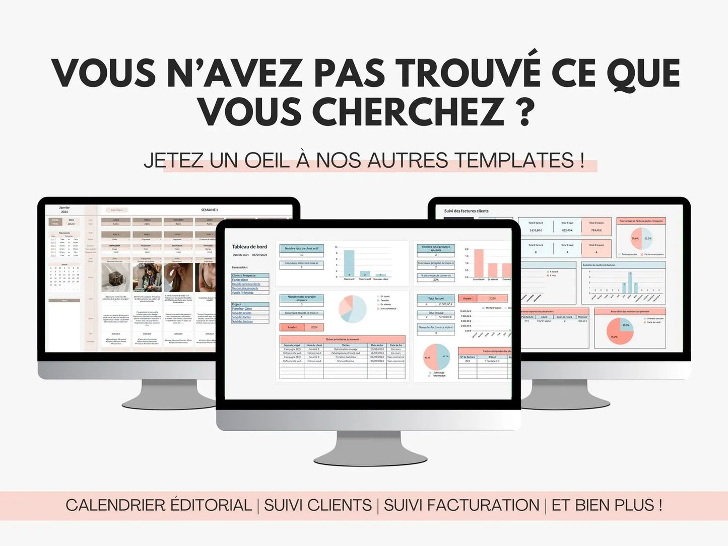 Jetez un oeil tous nos templates Google sheets