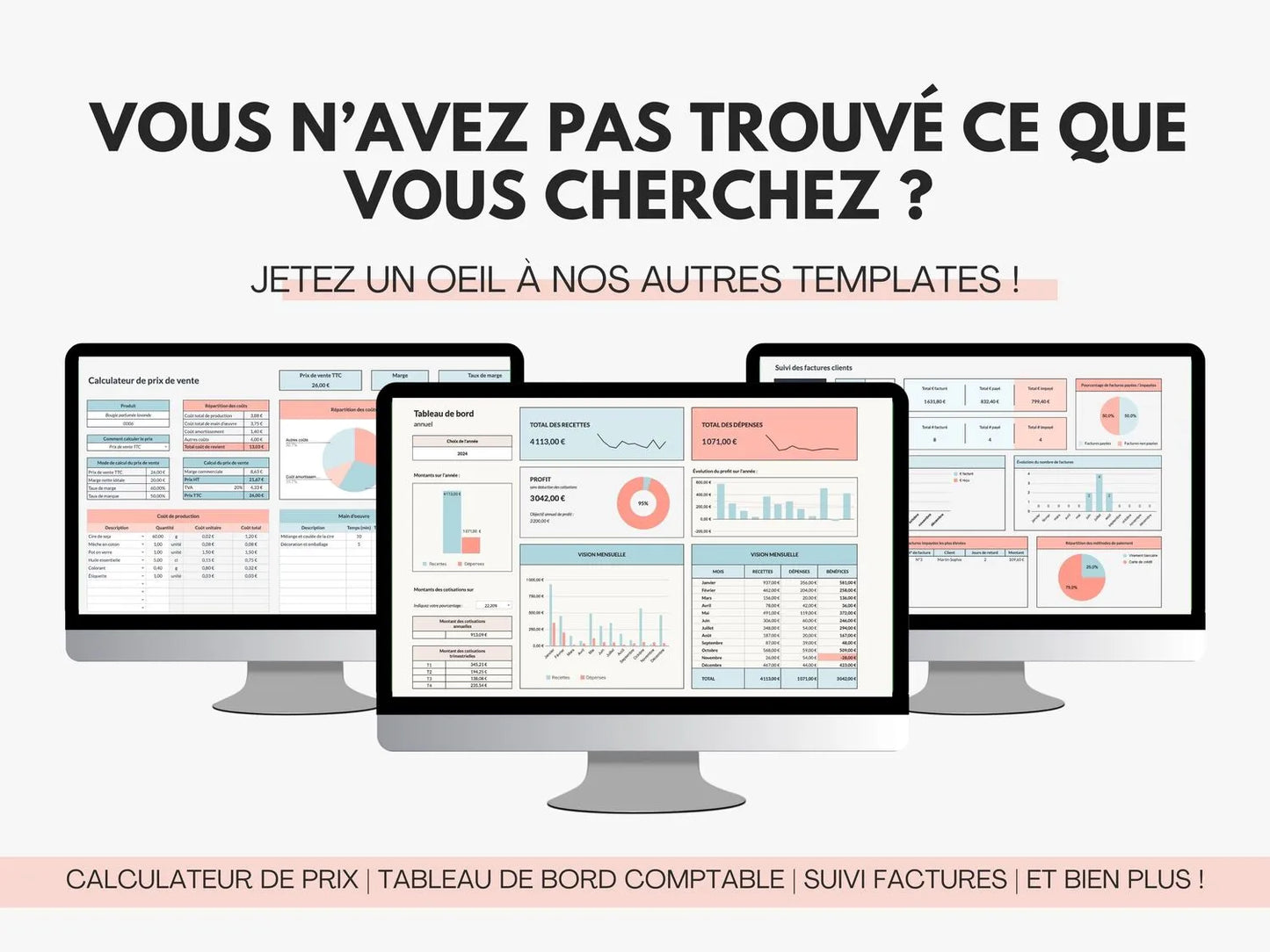 Jetez un oeil à tous les templates Google sheets