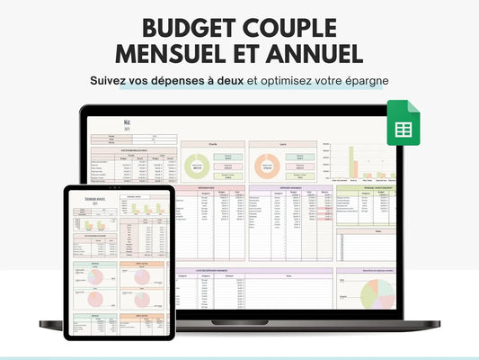 Tableau budget familial et couple