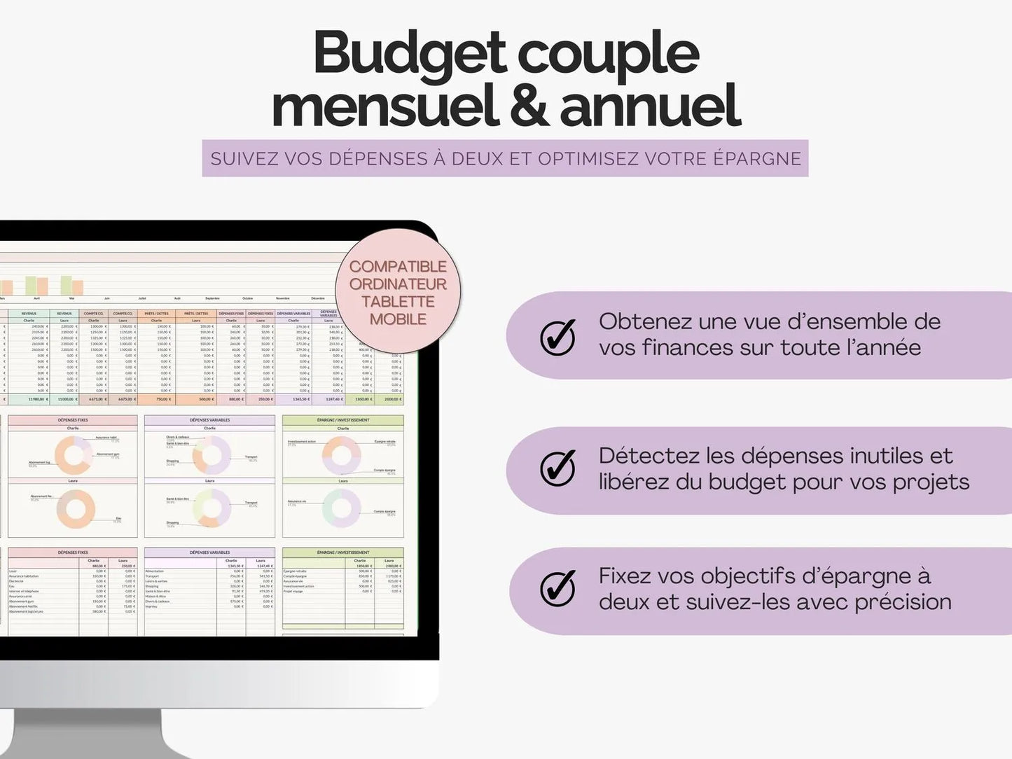 Suivez vos dépenses à deux et optimisez votre épargne