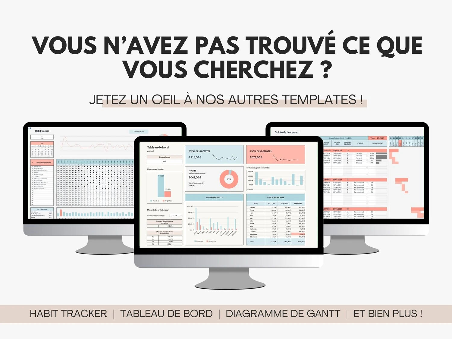 Jetez un oeil à tous nos templates 