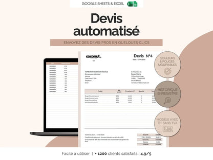 Devis auto-entrepreneur
