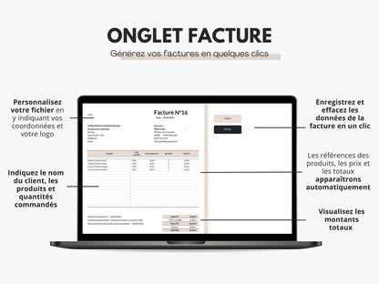 Générez vos factures en quelques clics sur Google sheets et Excel
