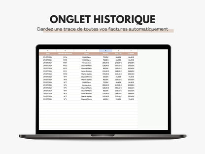 Gardez une trace de toutes vos factures