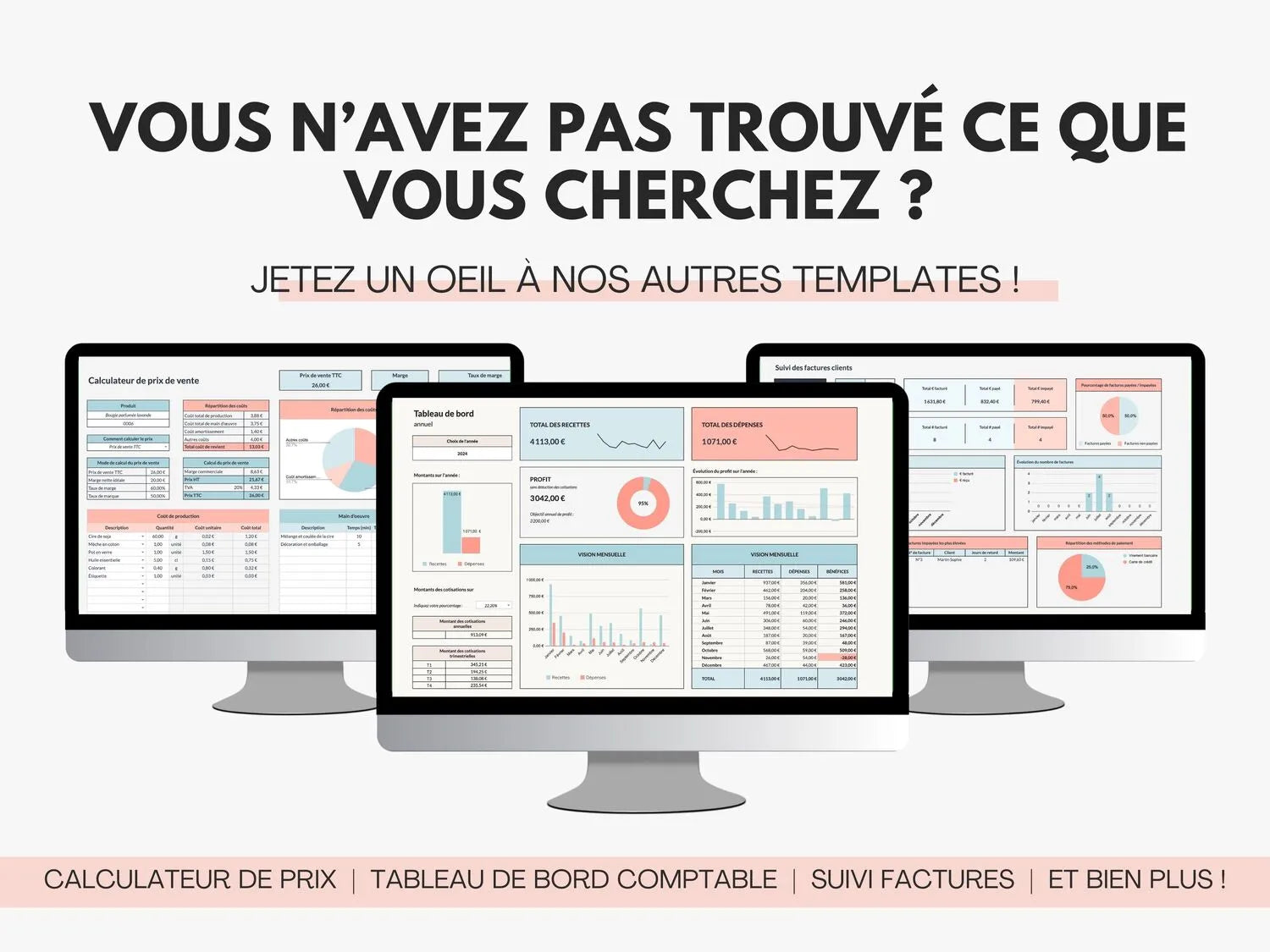 Découvrez nos autres templates
