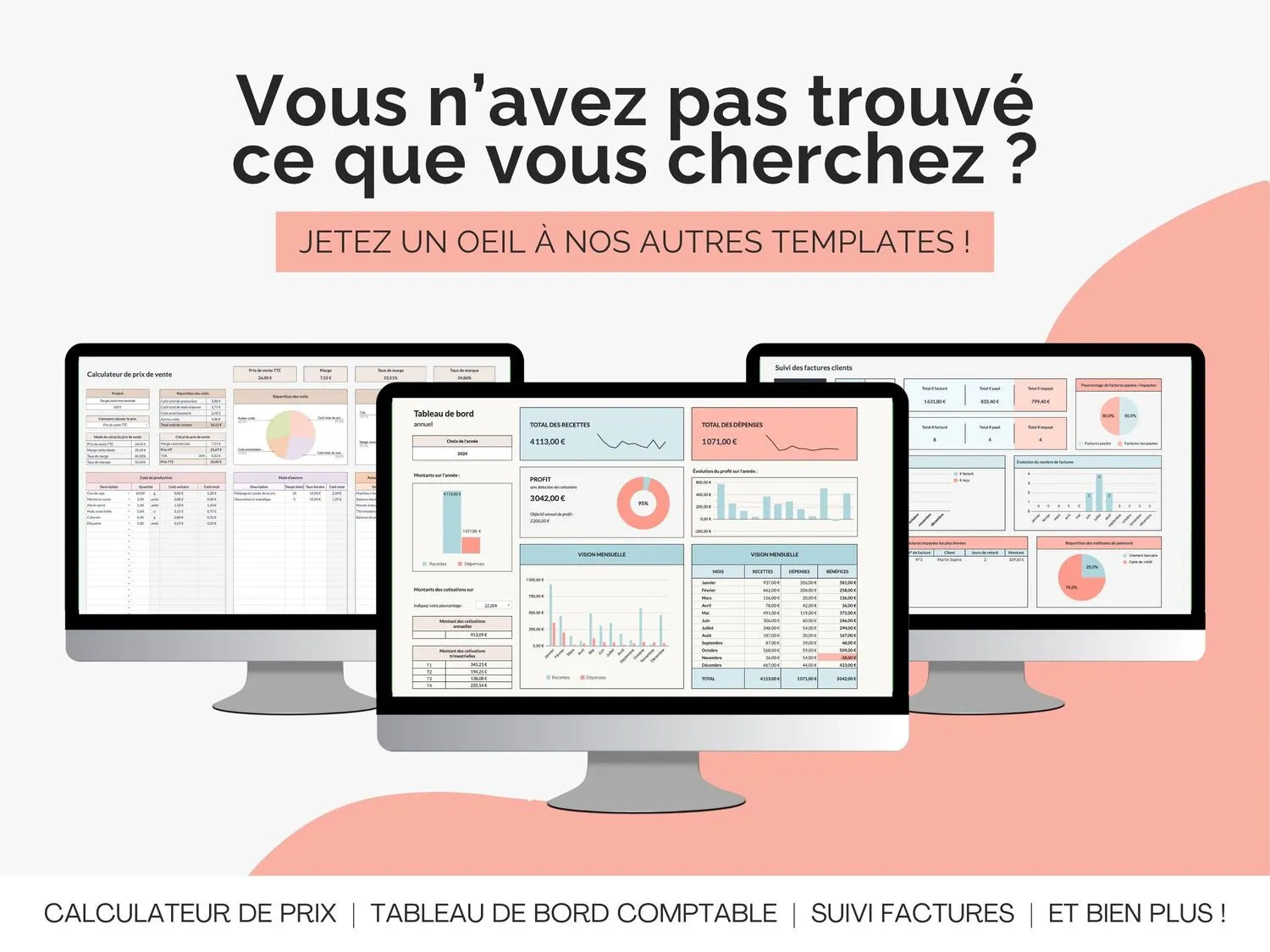 Découvrez aussi nos autres templates Google sheets et Excel