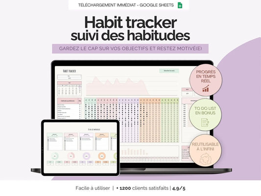 Habit Tracker | Suivi d'habitudes
