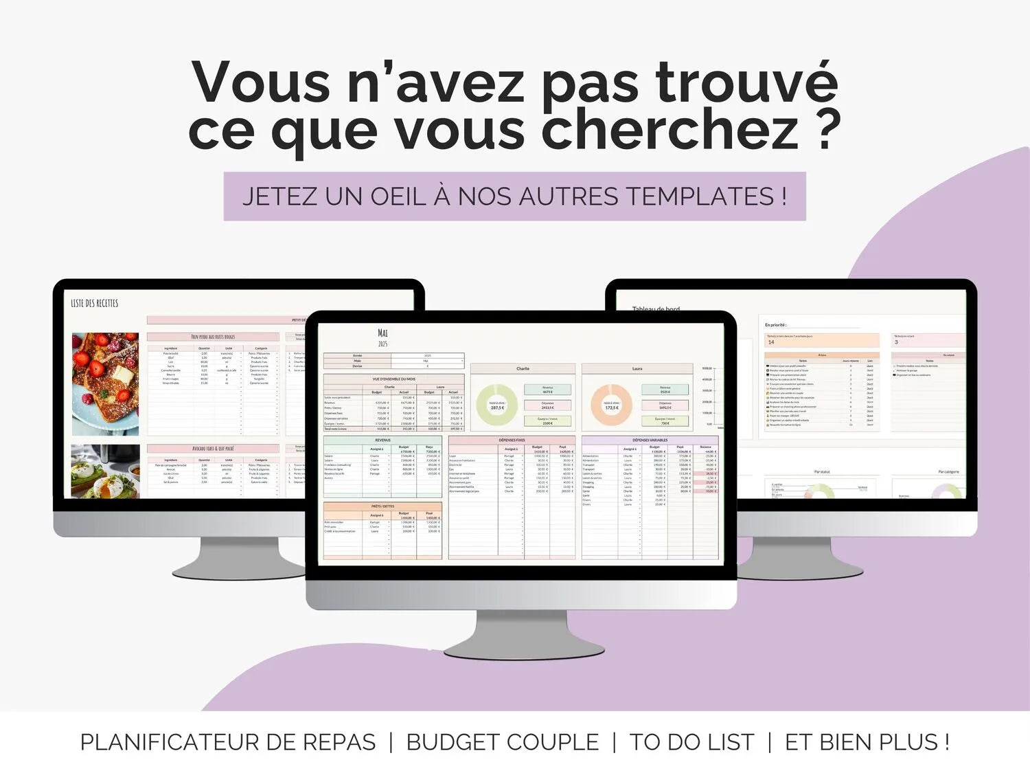 Vous n’avez pas trouvé ce que vous cherchez ? JETEZ UN OEIL À NOS AUTRES TEMPLATES !