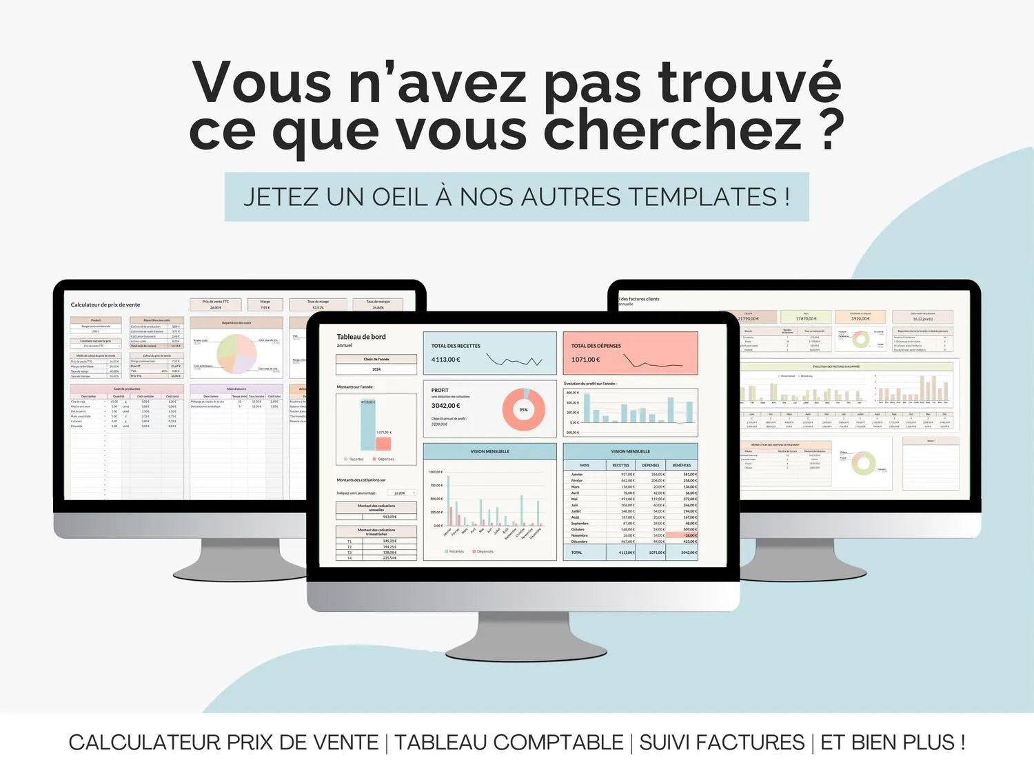 Vous n’avez pas trouvé ce que vous cherchez ?
JETEZ UN OEIL À NOS AUTRES TEMPLATES !