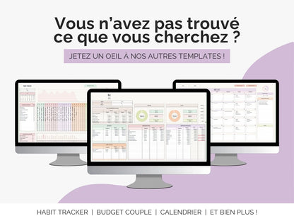 Vous n’avez pas trouvé ce que vous cherchez ? Jetez un oeil à nos autres templates