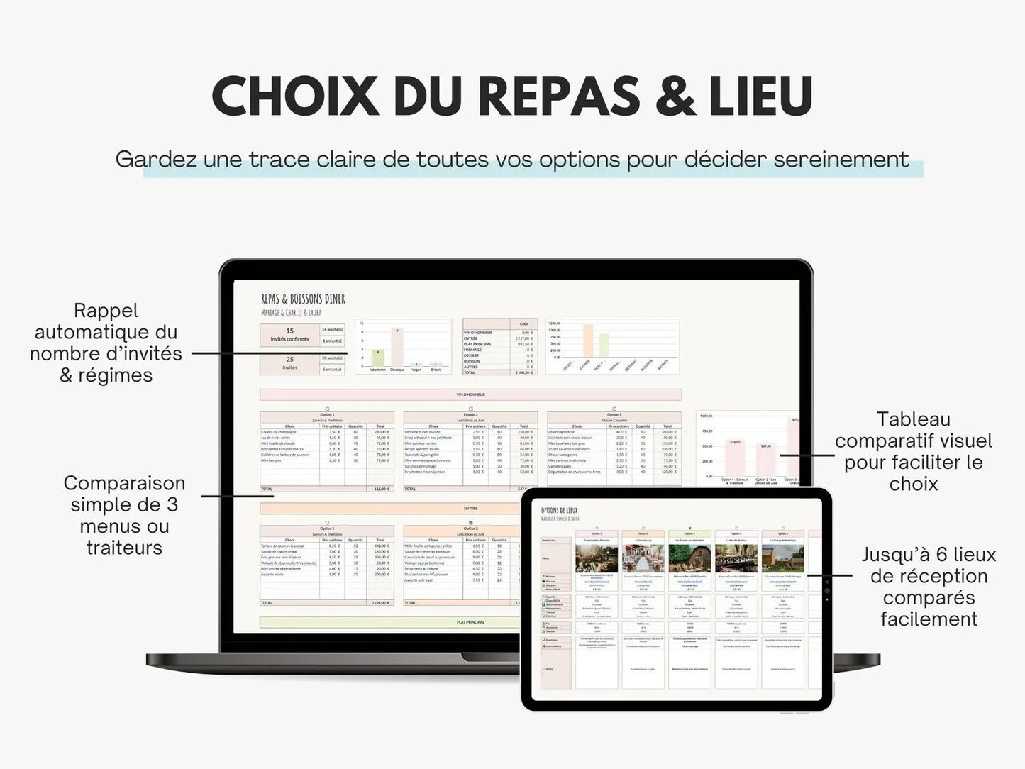 Planning mariage | Budget, tâches, prestataires, invités & plus