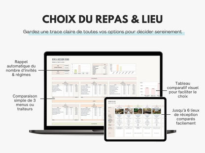 Planning mariage | Budget, tâches, prestataires, invités & plus