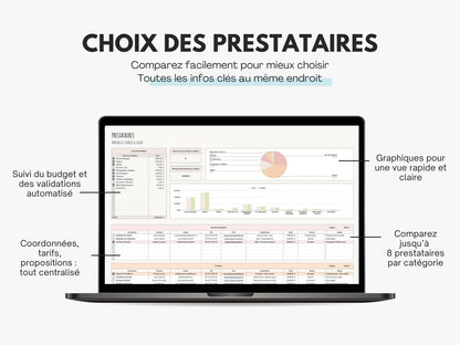 Planning mariage | Budget, tâches, prestataires, invités & plus
