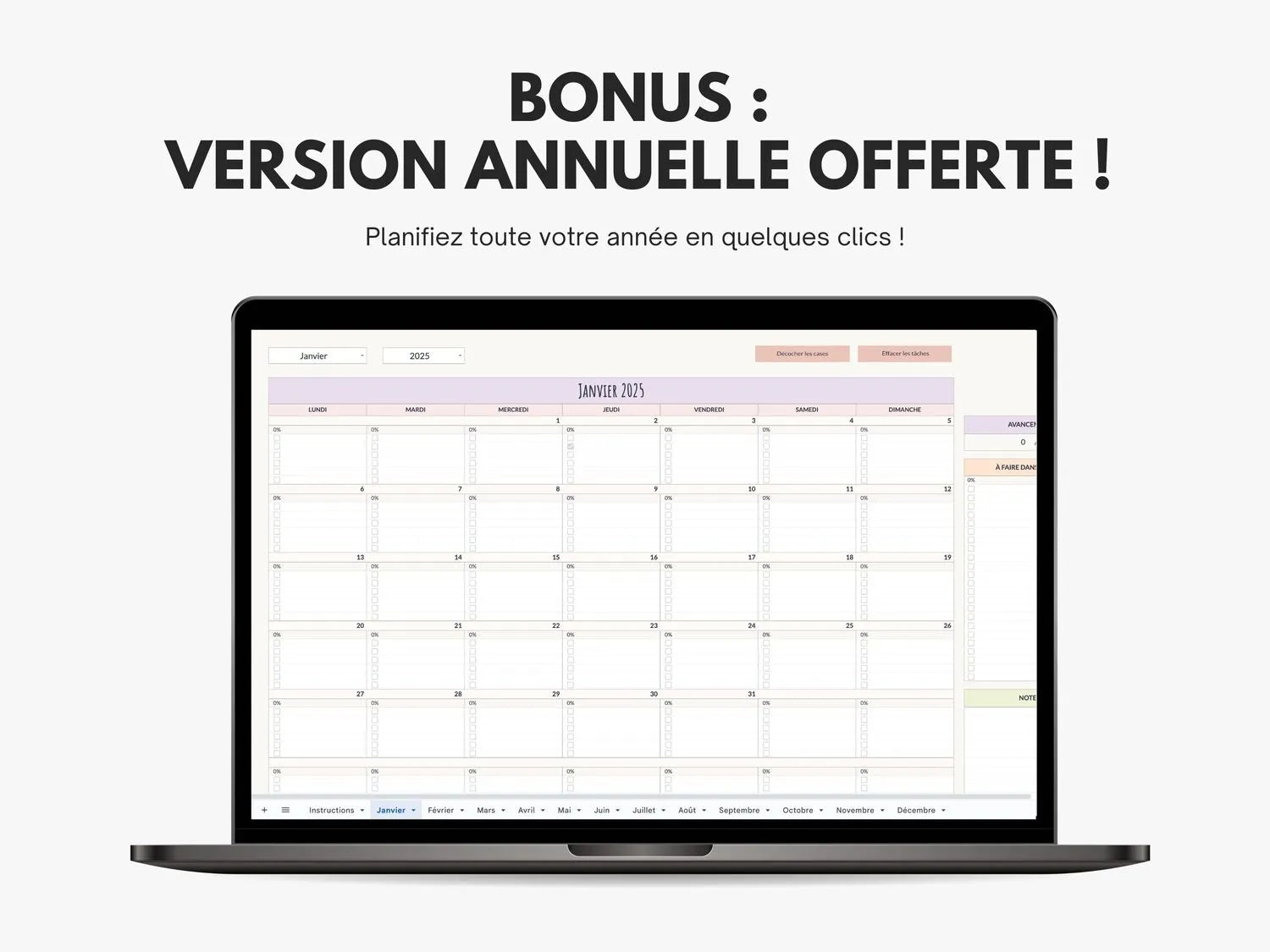 Version annuelle offerte 