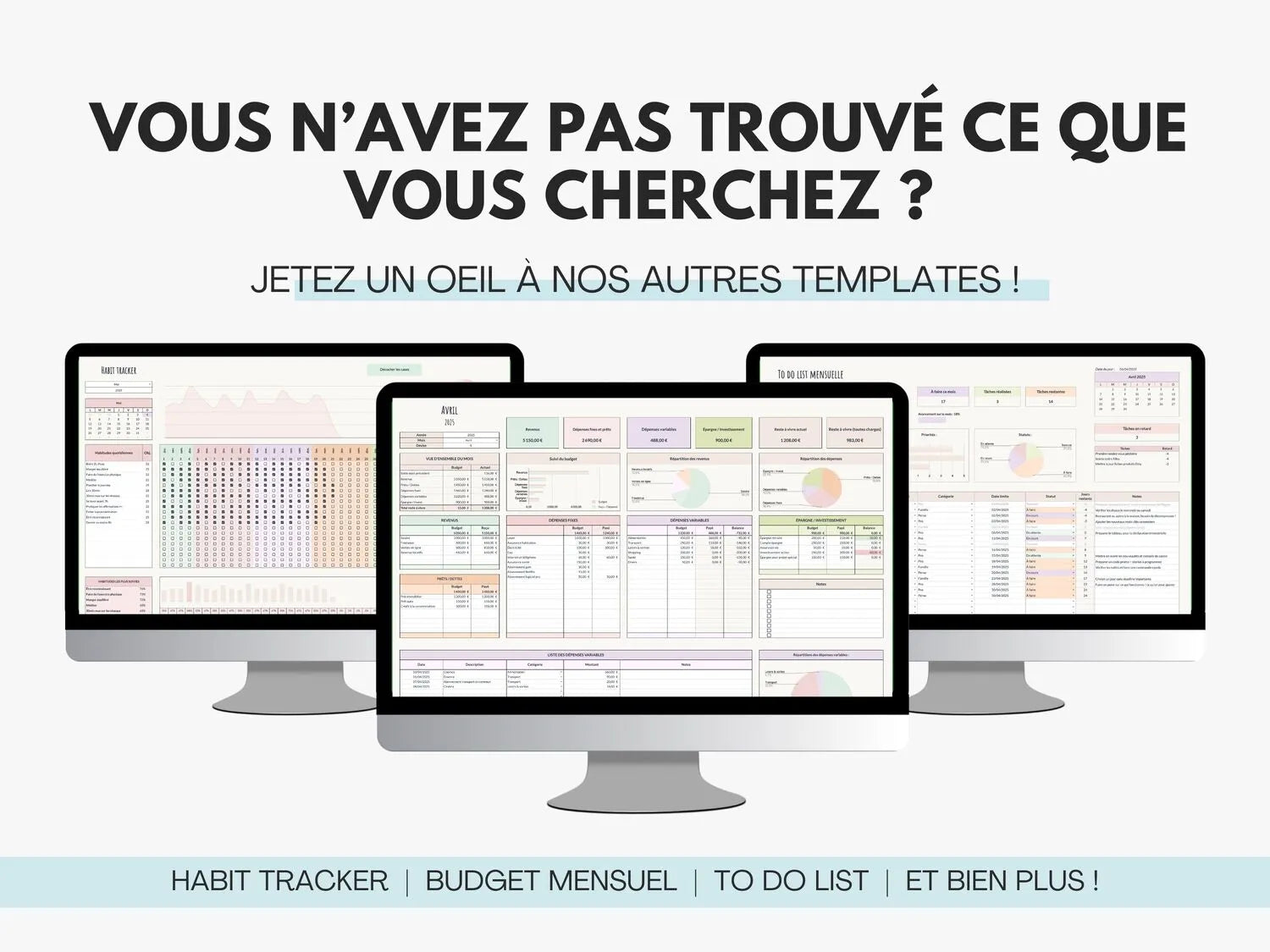 Jetez un oeil à nos autres templates