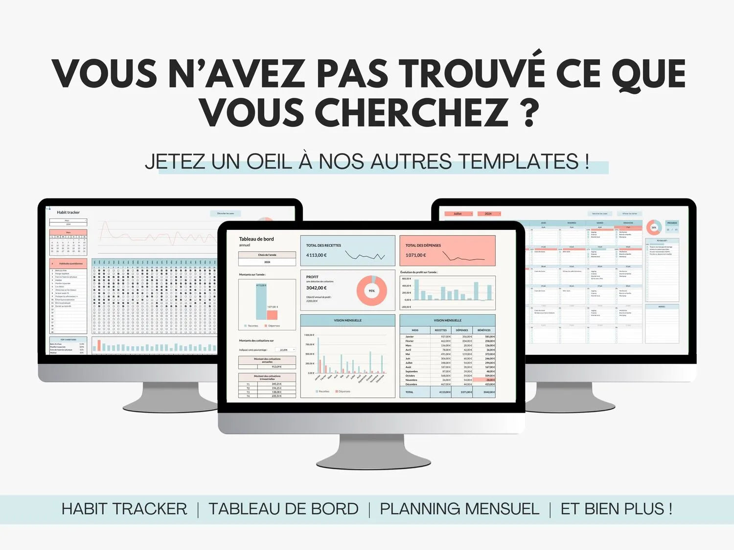 Jetez un oeil à tous nos templates