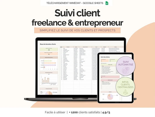 Suivi client freelance entrepreneur