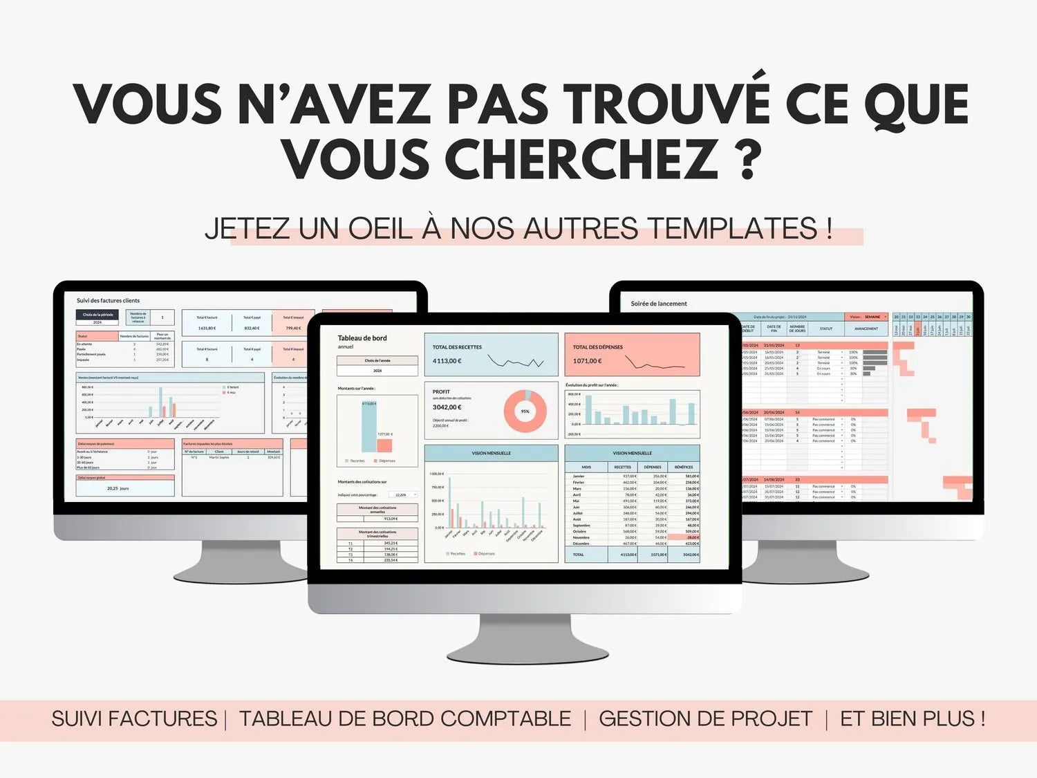 Jetez un oeil à tous nos templates !