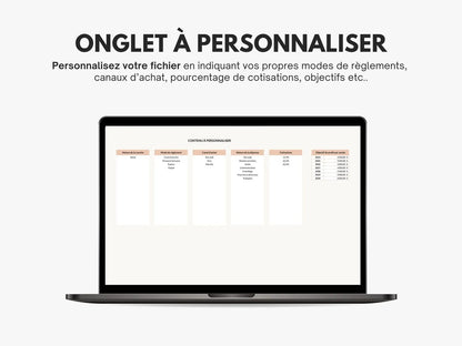 Personnalisez votre tableau de bord comptable Excel et Google sheets