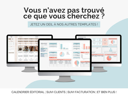 Vous n'avez pas trouvé ce que vous cherchez ? Jetez un oeil à nos autres templates !