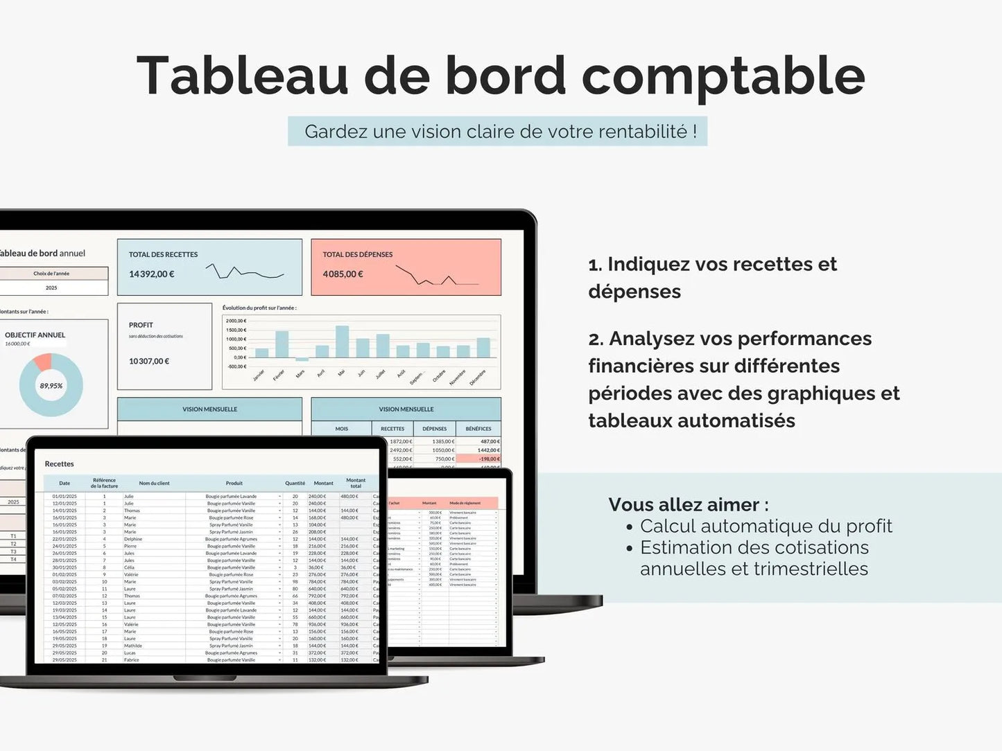 Tableau de bord comptable : gardez une vision claire de vos finances et de votre rentabilité
