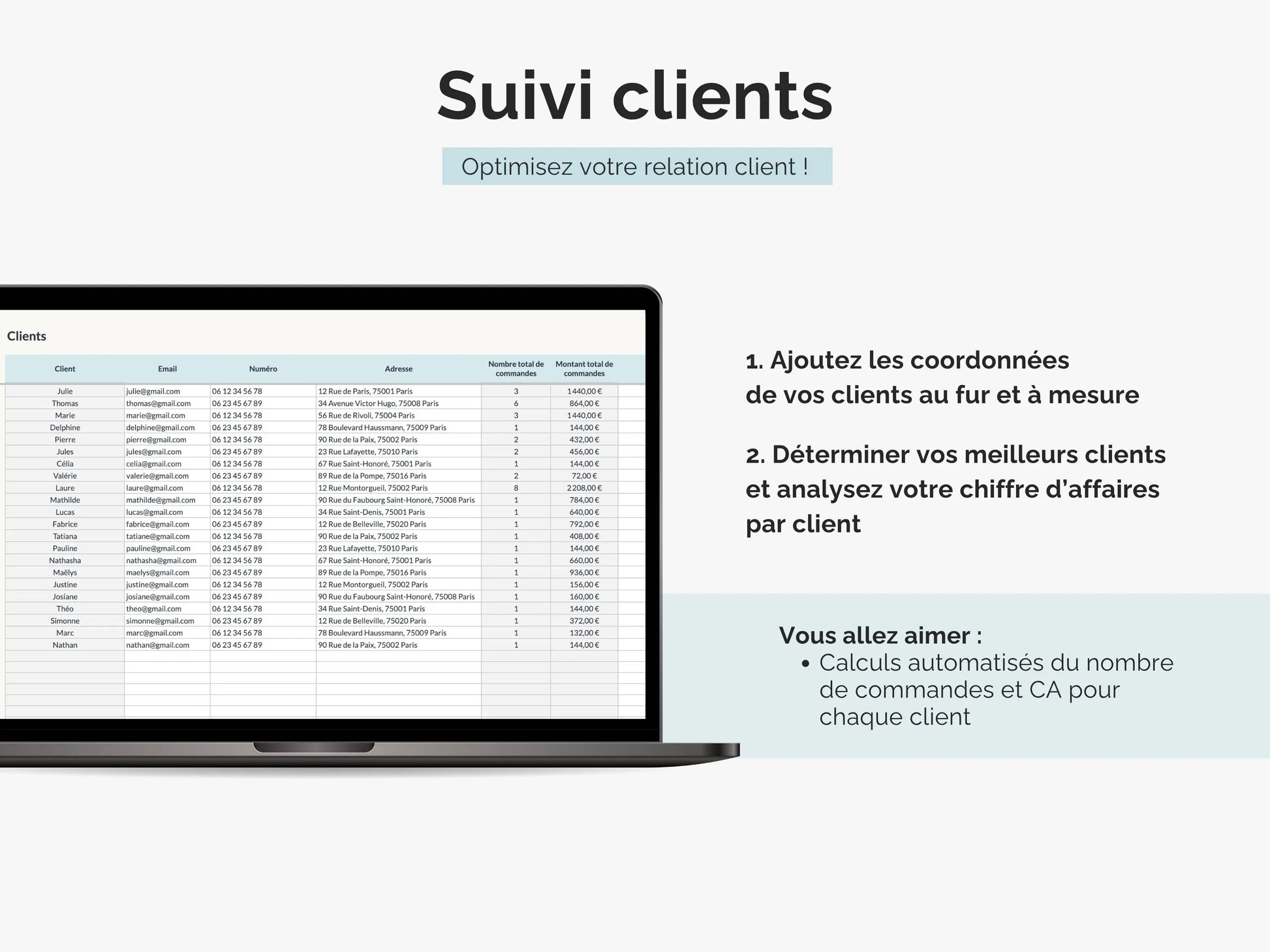 Suivi client : optimisez votre relation client en centralisant toutes vos données