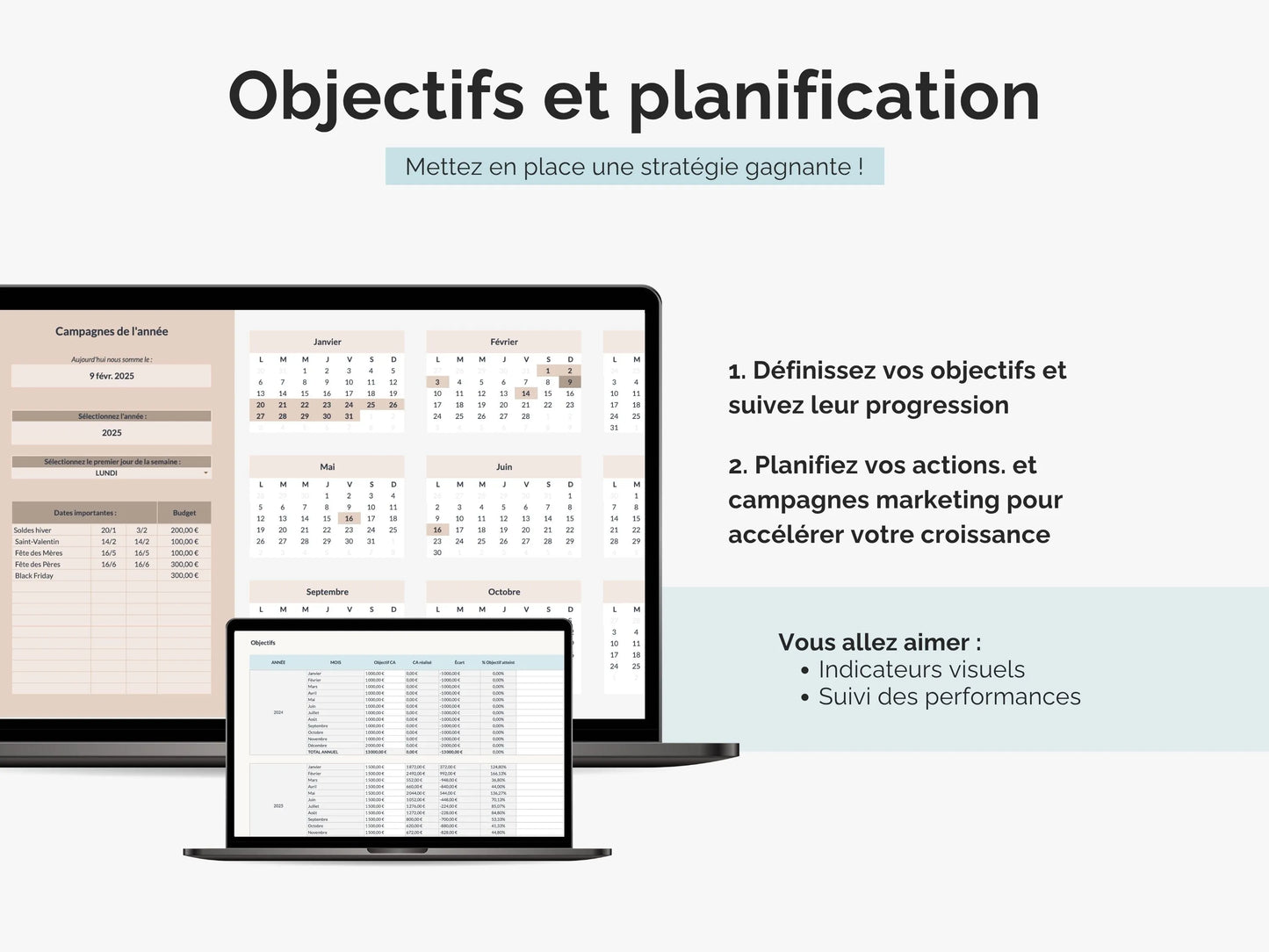 Objectifs et planification : mettez en place en stratégie gagnante !