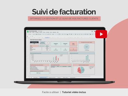 Tableau de bord gestion & suivi des factures
